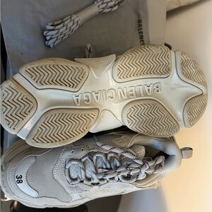 Balenciaga Gray Athletic Shoes